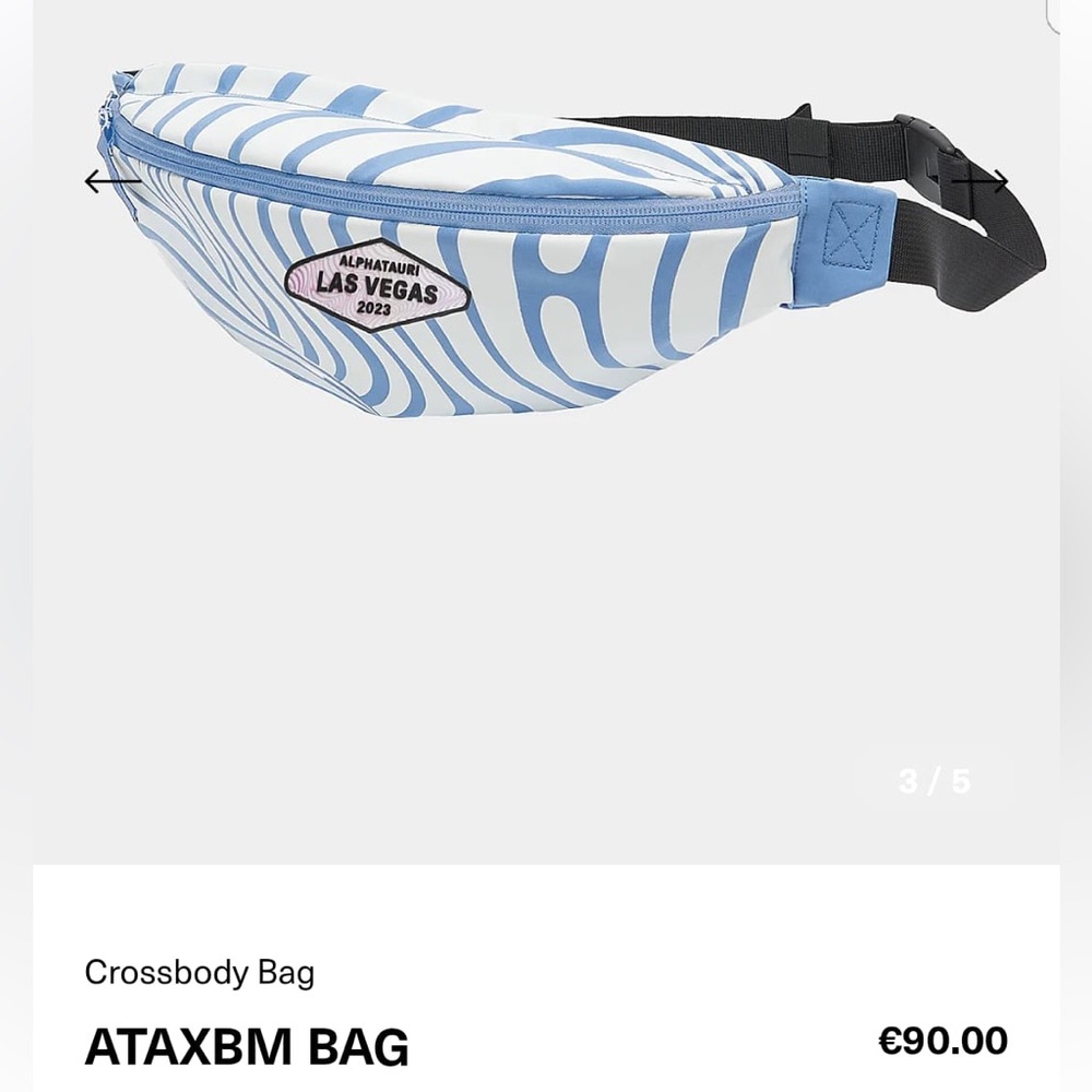 Brand new with tags Alphatauri Atabxm bag Las Vegas formula F1 cross body bag